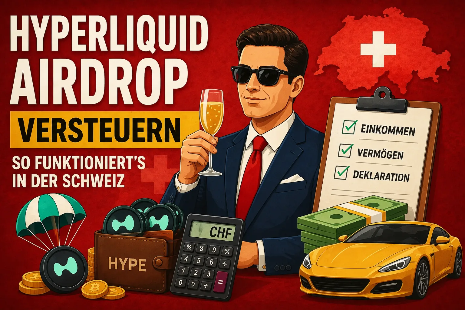 Hyperliquid Airdrop Schweiz: So tappst du nicht in die Steuerfalle