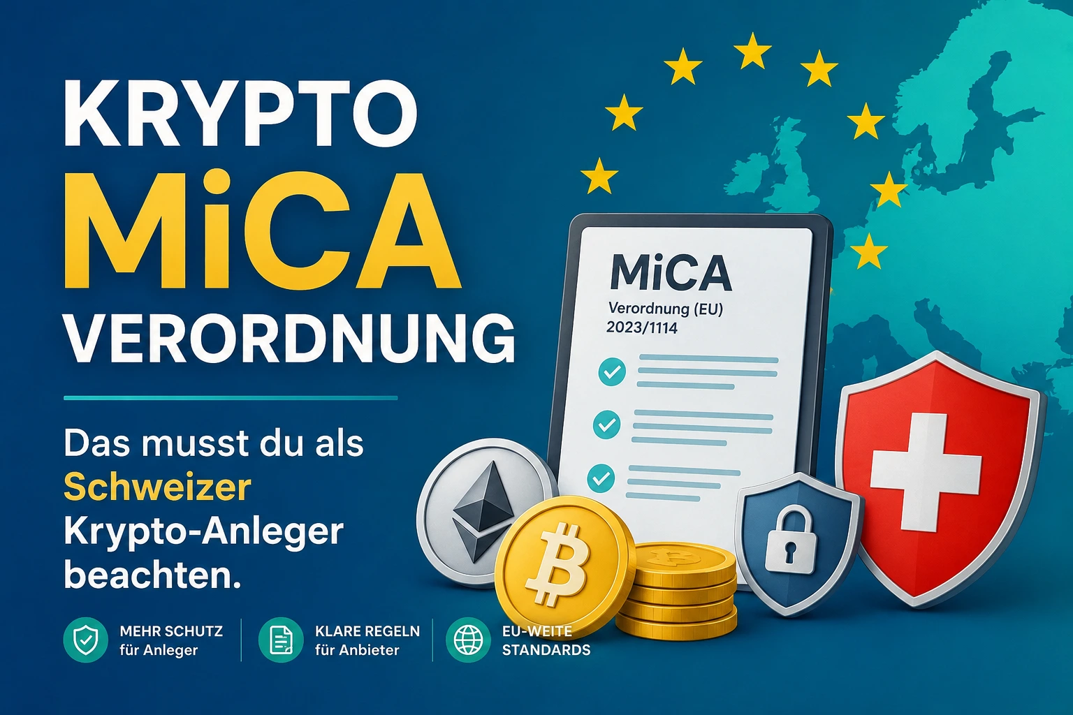 Krypto Mica Regulierung Schweiz Auswirkungen